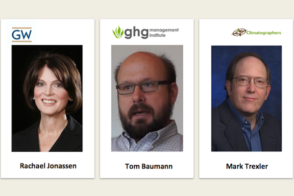 Link to Webinar: GWU Online Graduate Certificate in GHG Management