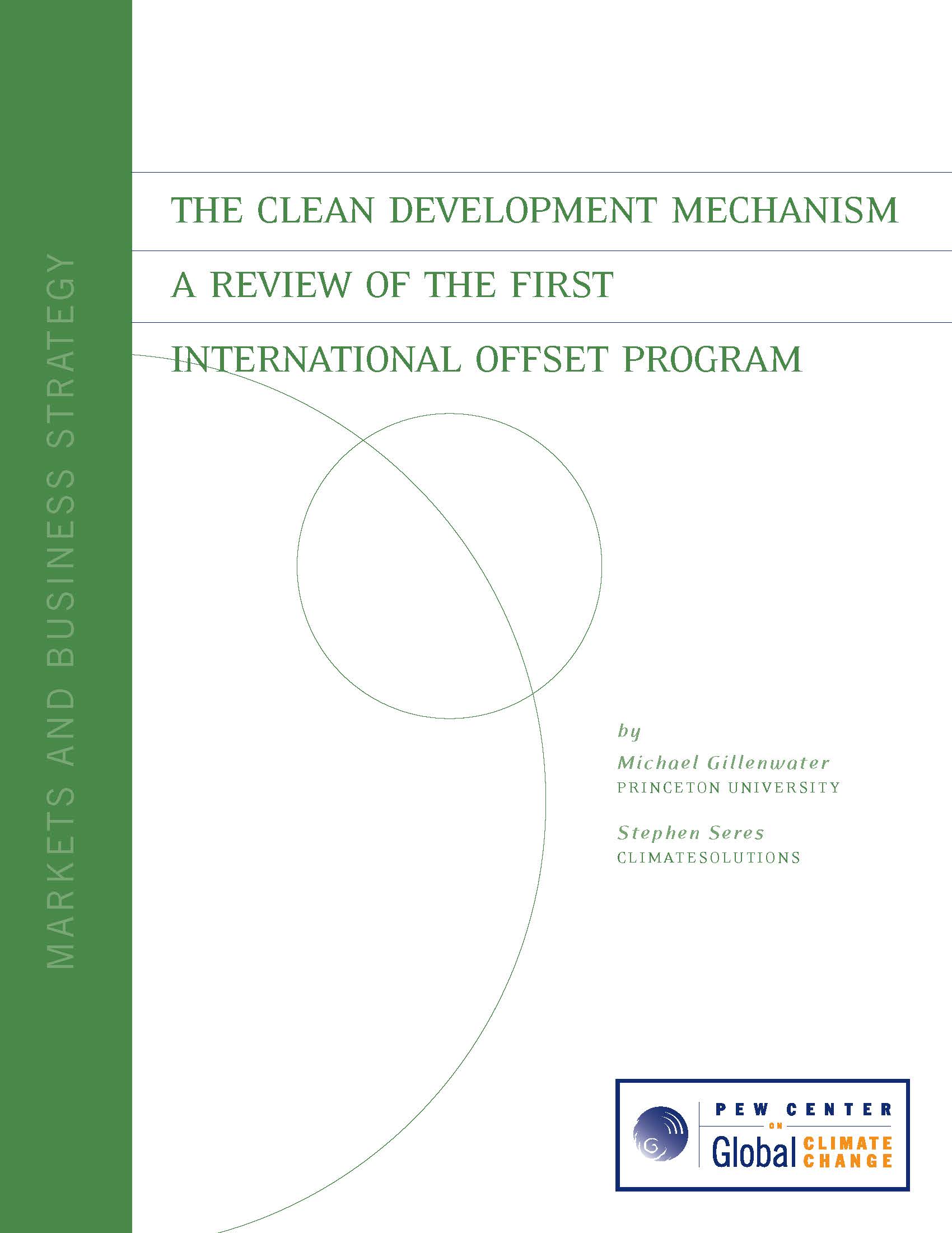 Article on the Clean Development Mechanism: A review of the first international offset program.