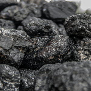 Close up of coal