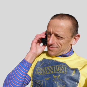 A portrait of Alexander Ianovski, a fellow at GHGMI.
