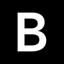 Square logo of Bloomberg, which is a white capital "B" against a black background.