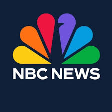 NBC news logo with "NBC News" below the colorful peacock image.