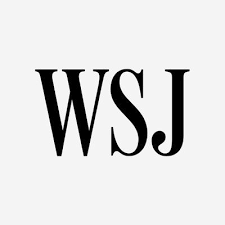 The Wall Street Journal logo with "WSJ" in black lettering against a white background.