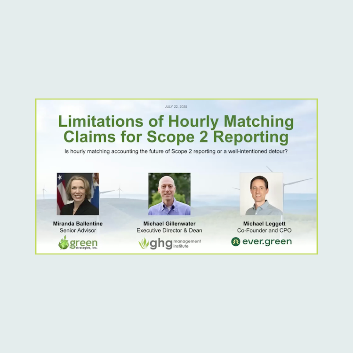 Link to Webinar Recap: Exploring the Limits of Hourly Matching in Scope 2 Reporting