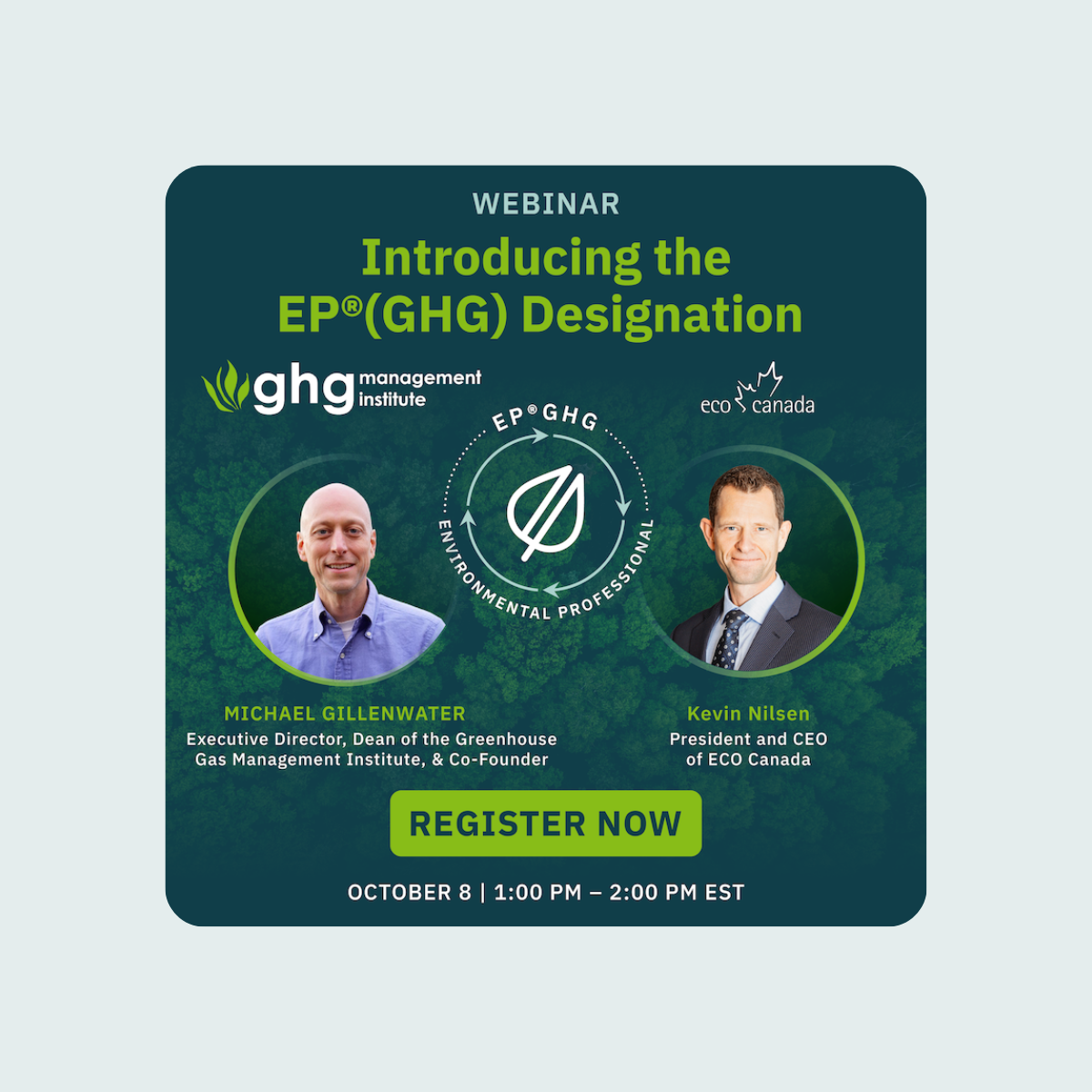 Link to Webinar: Introducing the EP(GHG) Designation