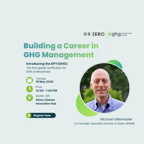 Link to Advancing Professional Development in GHG Accounting: Event with Michael Gillenwater